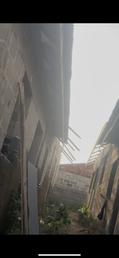 Passage between building blocks under development