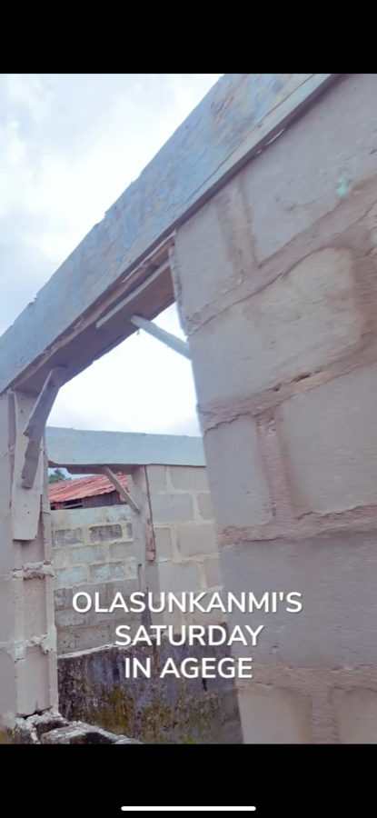 Door opening and wall frame under development